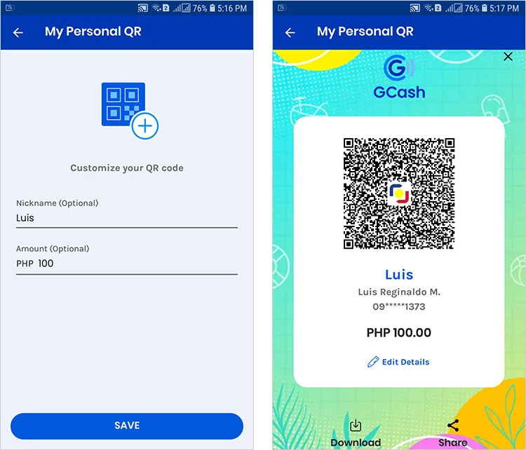JLJL6 GCash Cash-In Deposit